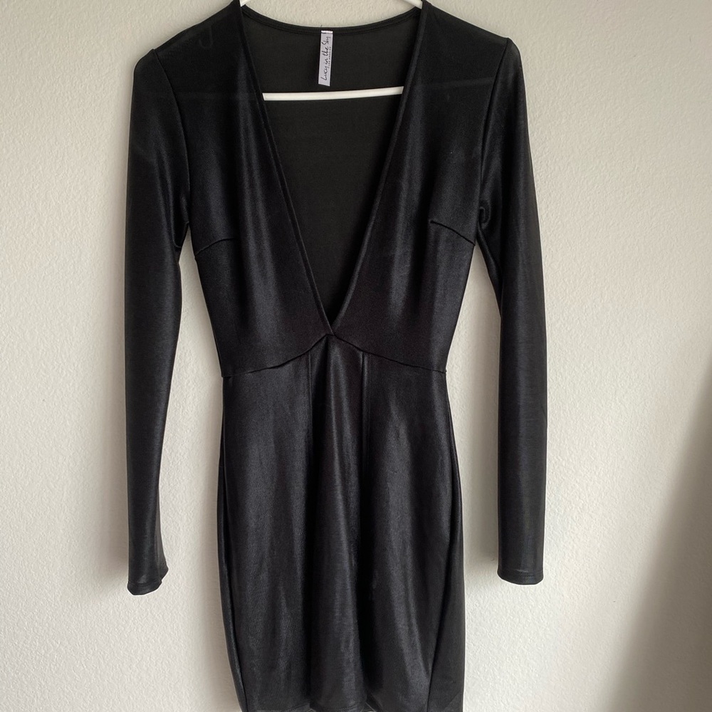 Deep v romper